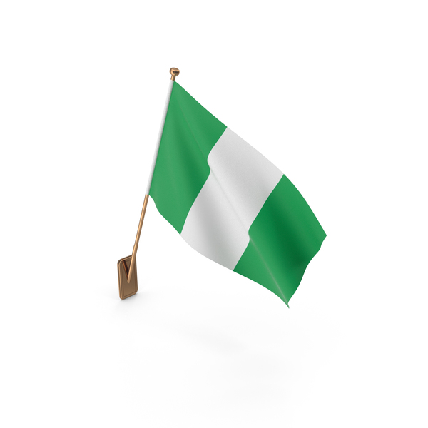 Wall Flag of Nigeria PNG & PSD Images