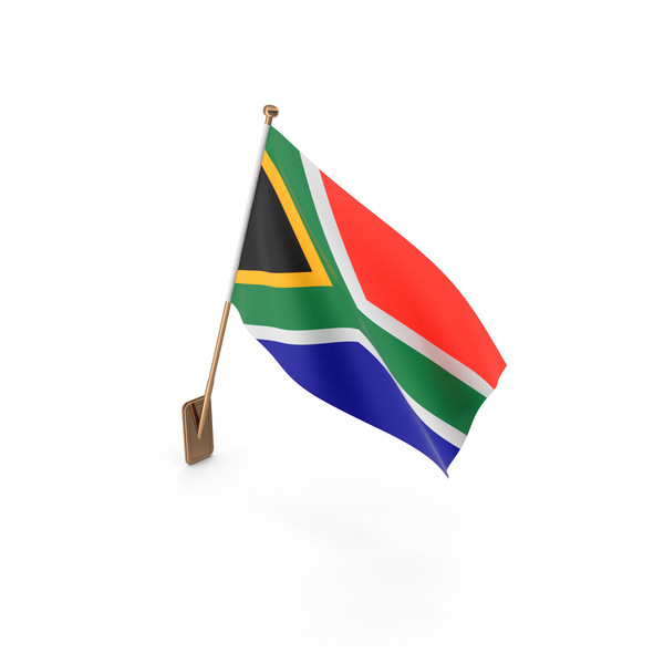 Wall Flag of South Africa PNG & PSD Images