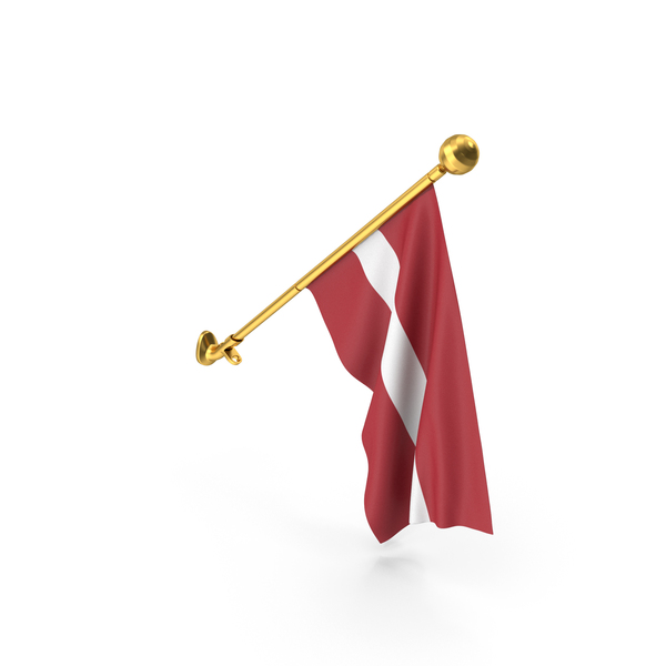 Wall Hanging Flag Latvia PNG & PSD Images