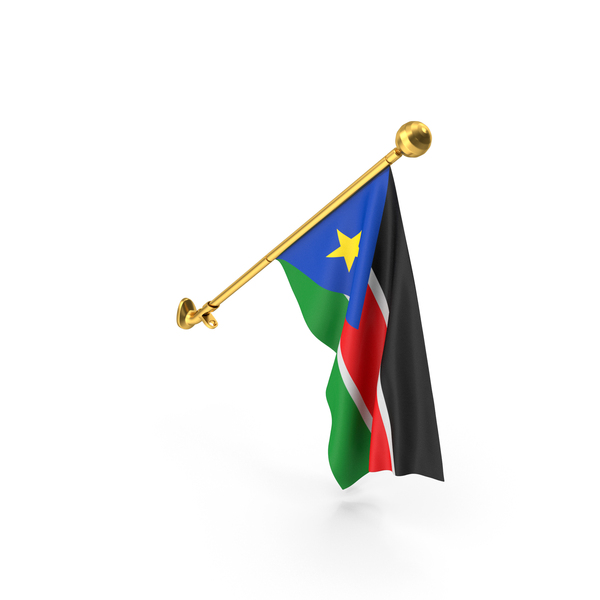 Wall Hanging Flag South Sudan PNG & PSD Images