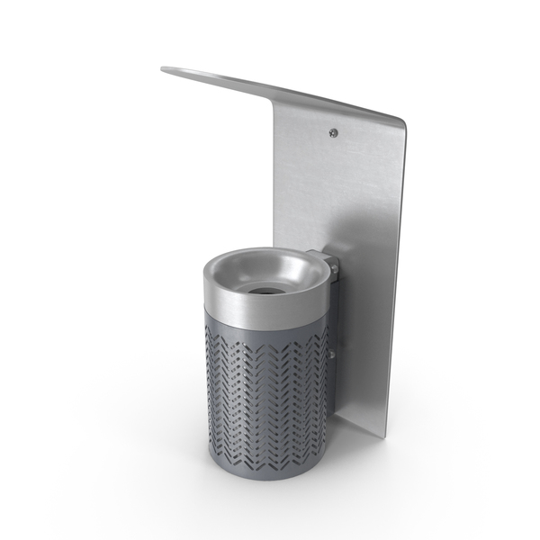 Cigarette Receptacle: Wall Mounted Ashtray PNG & PSD Images Cigarette Receptacle: Wall Mounted Ashtray PNG & PSD Images