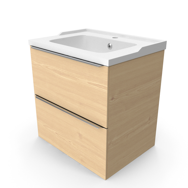 Fixtures: Wall Mounted Bathroom Vanity Unit And Cabinet With Basin - Oak PNG & PSD Images Fixtures: Wall Mounted Bathroom Vanity Unit And Cabinet With Basin - Oak PNG & PSD Images