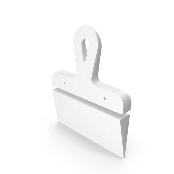 Symbols: Wall Trowel Architectural Engineering Stucco Plasterer Icon White PNG & PSD Images