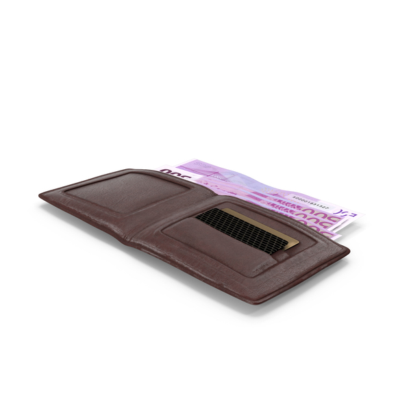 Wallet Open Currency Bill Euro 500 Money PNG & PSD Images