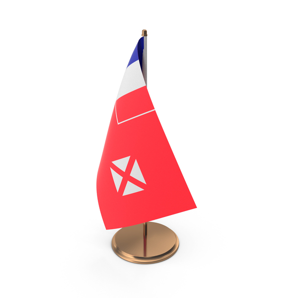 Wallis and Futuna Desk Flag PNG & PSD Images
