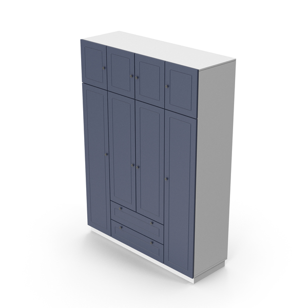 Armoire: Wardrobe White Blue PNG & PSD Images Armoire: Wardrobe White Blue PNG & PSD Images