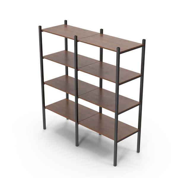 Rack: Warehouse Racks Dark Wood PNG & PSD Images