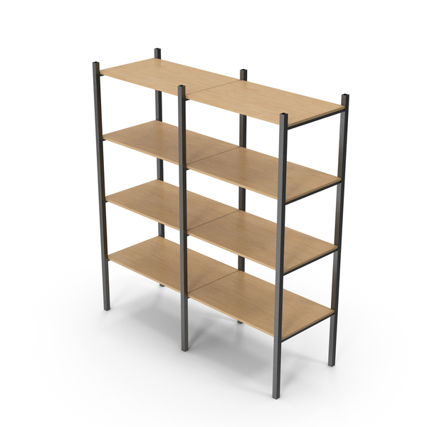 Shelving: Warehouse Wooden Racks PNG & PSD Images
