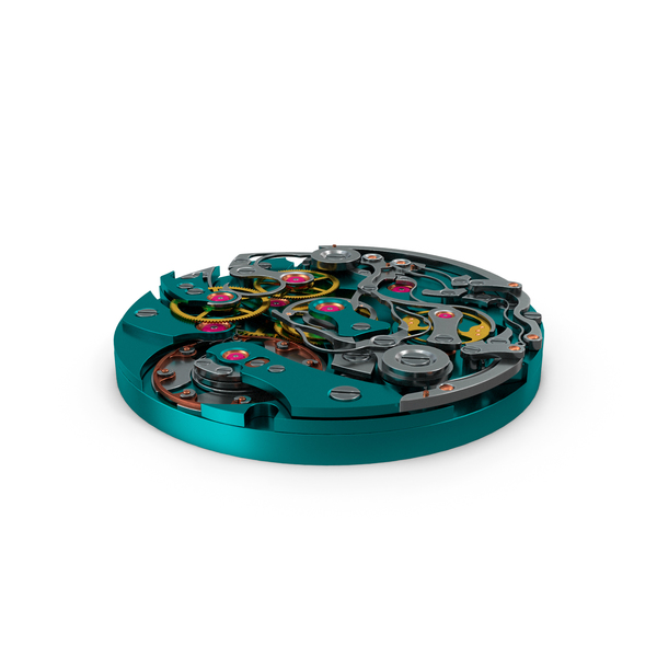 Clock: Watch Mechanism Blue PNG & PSD Images Clock: Watch Mechanism Blue PNG & PSD Images