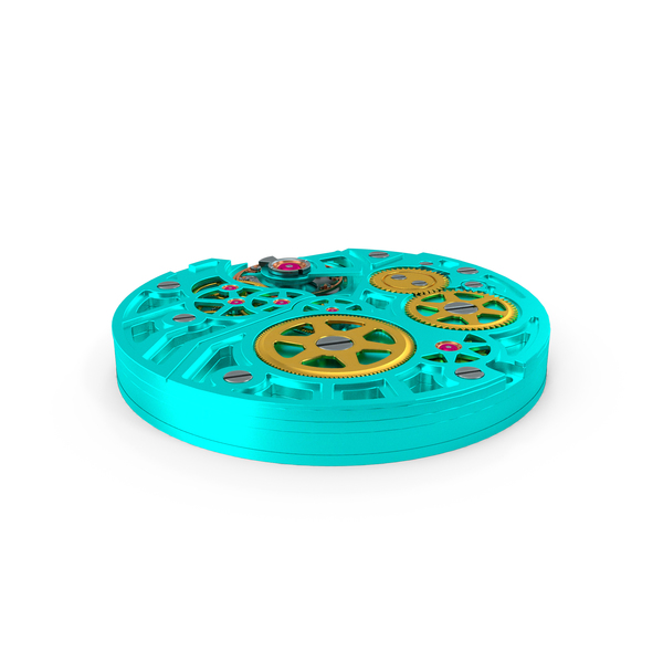 Clock: Watch Mechanism Blue PNG & PSD Images Clock: Watch Mechanism Blue PNG & PSD Images