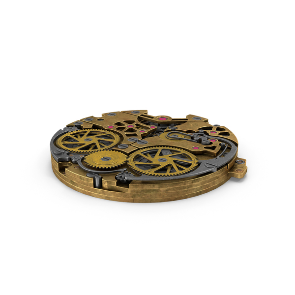 Clock: Watch Mechanism Brass Old PNG & PSD Images Clock: Watch Mechanism Brass Old PNG & PSD Images