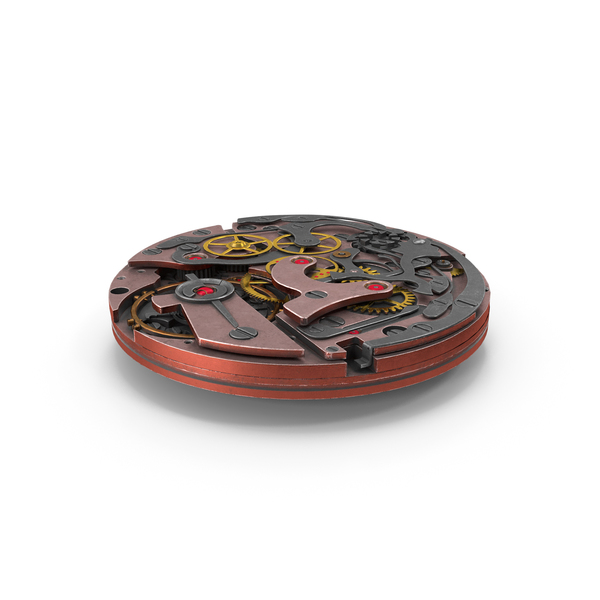 Clock: Watch Mechanism Copper Old PNG & PSD Images Clock: Watch Mechanism Copper Old PNG & PSD Images