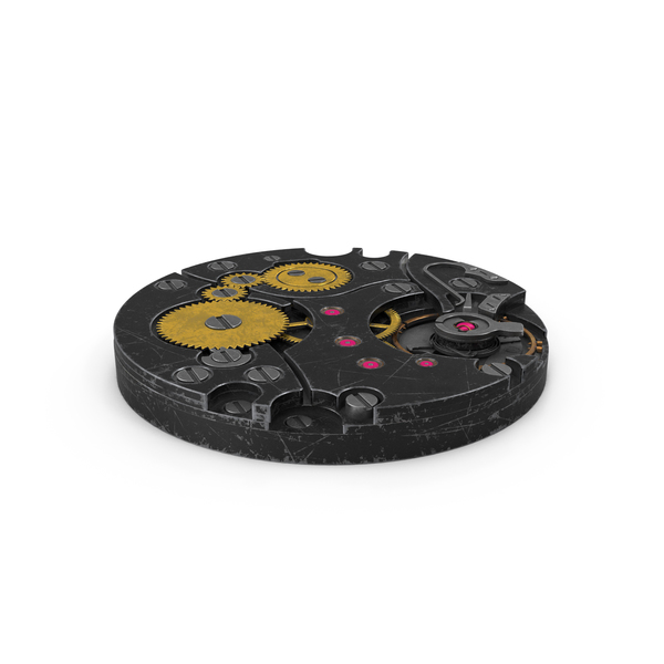 Clock: Watch Mechanism Scratched Black PNG & PSD Images Clock: Watch Mechanism Scratched Black PNG & PSD Images