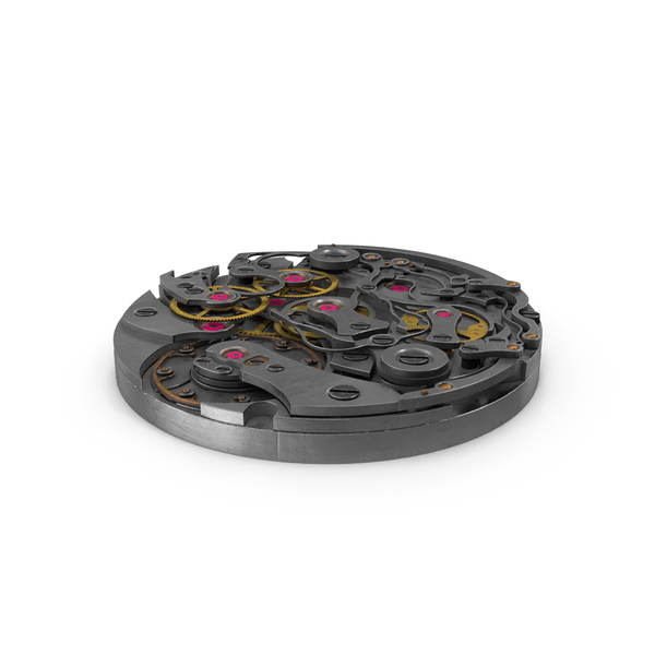 Clock: Watch Mechanism Used Metal PNG & PSD Images Clock: Watch Mechanism Used Metal PNG & PSD Images