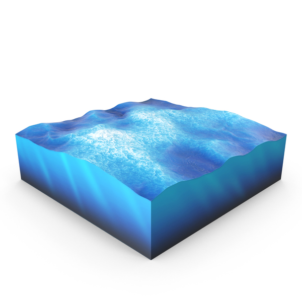 Ocean: Water Cross Section PNG & PSD Images Ocean: Water Cross Section PNG & PSD Images