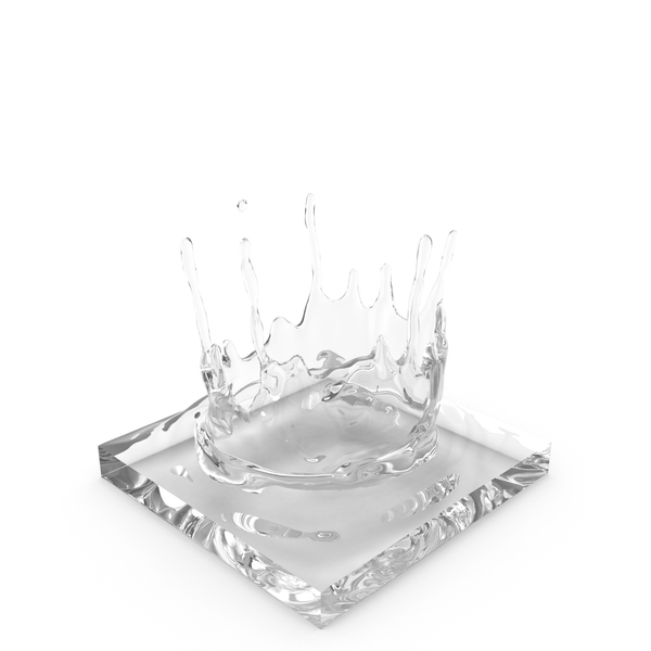 Crown: Water Splash PNG & PSD Images