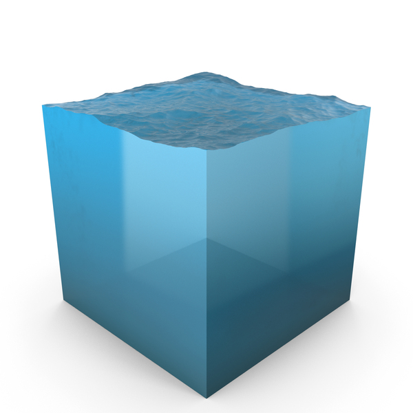 Ocean: Water Cube PNG & PSD Images