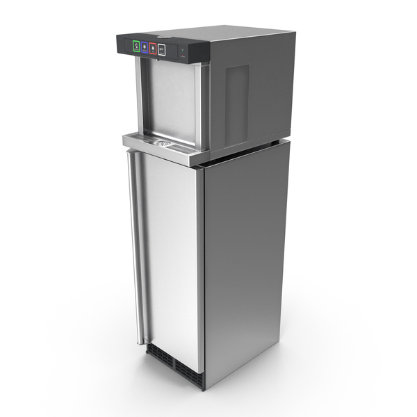 Beverage Fridge: Water Dispenser Close PNG & PSD Images