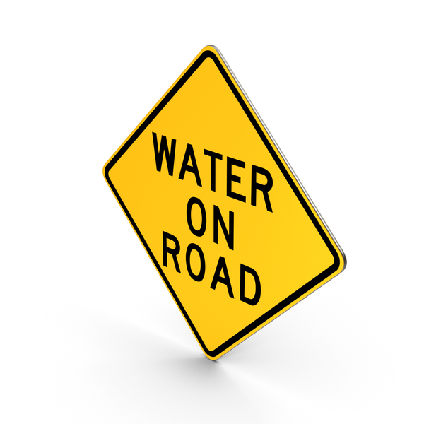 Traffic Signs: Water On Road Delaware Road Sign PNG & PSD Images Traffic Signs: Water On Road Delaware Road Sign PNG & PSD Images