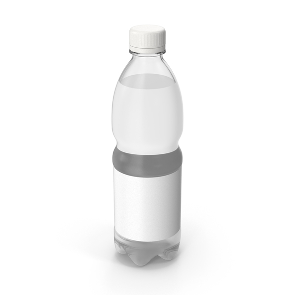 Glass: Water Plastic Bottle 0.5L PNG & PSD Images