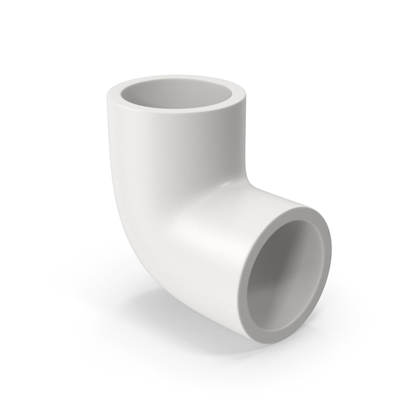 Plumbing: Water Plastic Pipe 90 Degree PNG & PSD Images