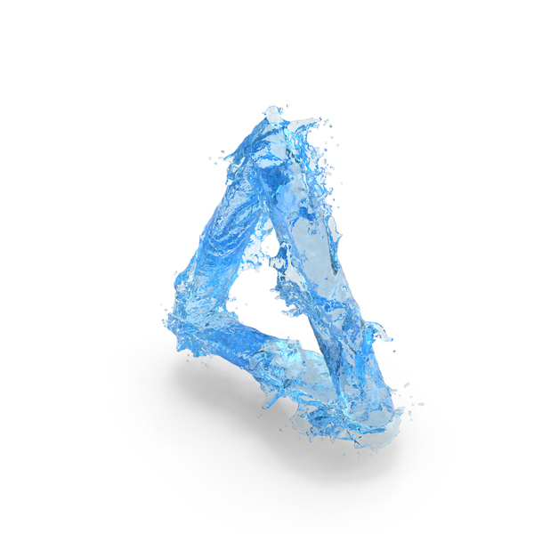 Water Splash Triangle Shape PNG & PSD Images