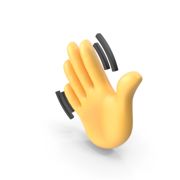 Waving Hand Emoji PNG Images & PSDs for Download | PixelSquid - S11316955B