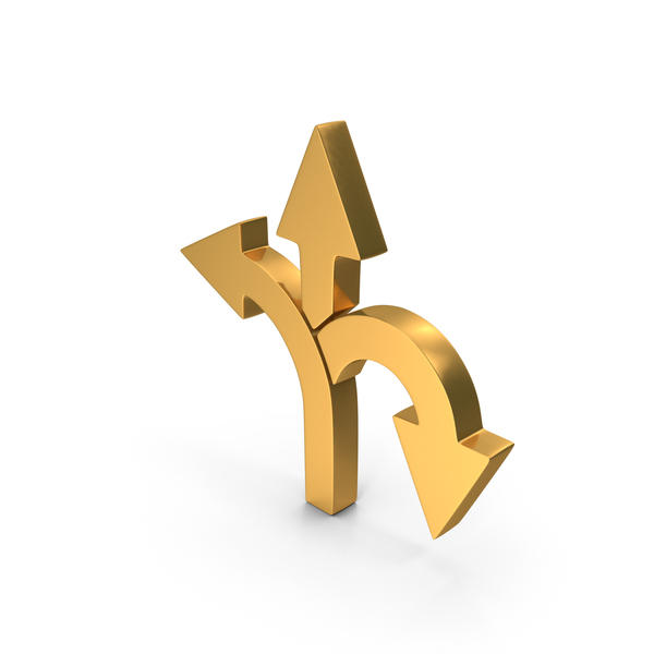 Directional: Way Direction Arrow Icon Gold PNG & PSD Images Directional: Way Direction Arrow Icon Gold PNG & PSD Images