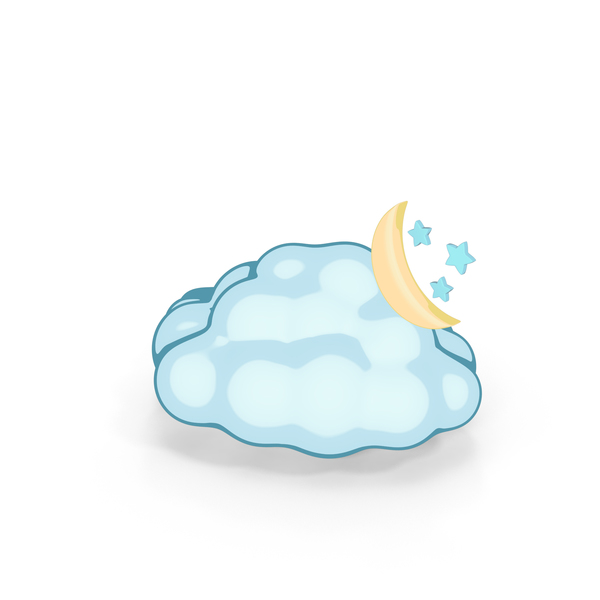 Meteorology Symbols: Weather Forecast Cartoon Night Partly Cloudy PNG & PSD Images Meteorology Symbols: Weather Forecast Cartoon Night Partly Cloudy PNG & PSD Images