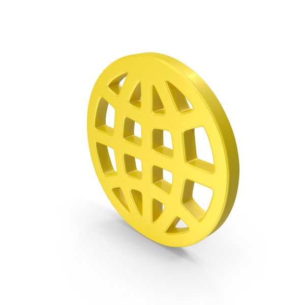 Logo: Web Globe Symbol Yellow PNG & PSD Images