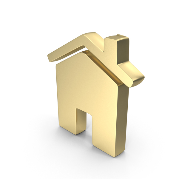 Media: Web Home Net Logo Gold PNG & PSD Images