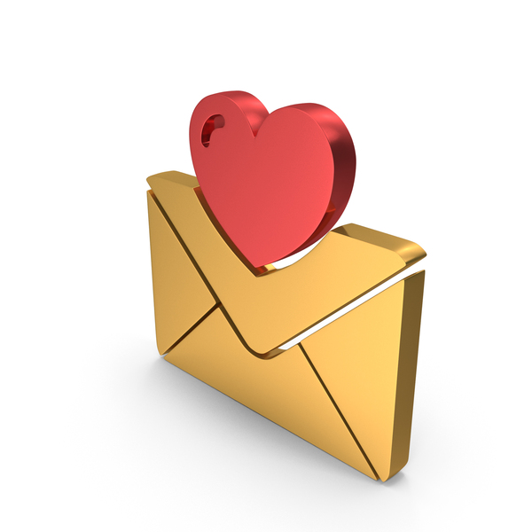 Symbols: Web Mail With One Heart PNG & PSD Images Symbols: Web Mail With One Heart PNG & PSD Images