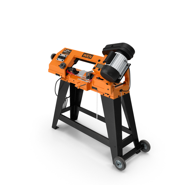 Table: WEN 3970T Metal Cutting Band Saw with Stand PNG & PSD Images Table: WEN 3970T Metal Cutting Band Saw with Stand PNG & PSD Images
