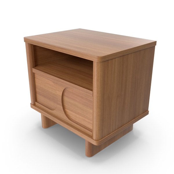 Cabinet: Wes Wood Nightstand with Drawer PNG & PSD Images Cabinet: Wes Wood Nightstand with Drawer PNG & PSD Images