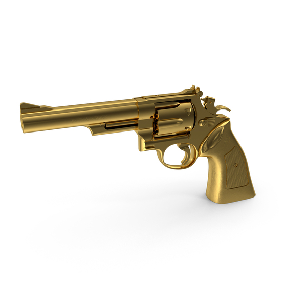 Revolver: Wesson Model 29612 Gold 2 PNG & PSD Images Revolver: Wesson Model 29612 Gold 2 PNG & PSD Images