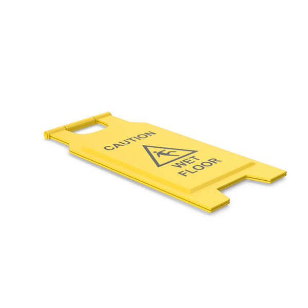 Wet Floor Sign PNG & PSD Images