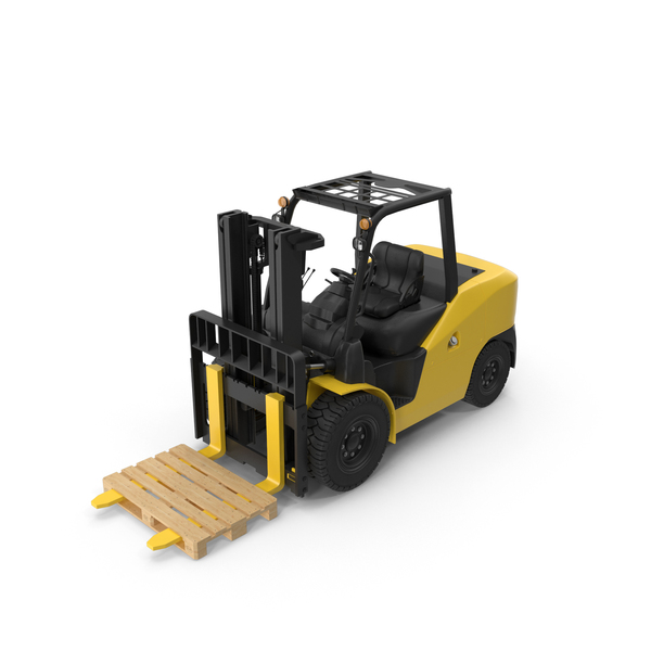 Forklift: Wheel Loader With Pallet PNG & PSD Images Forklift: Wheel Loader With Pallet PNG & PSD Images