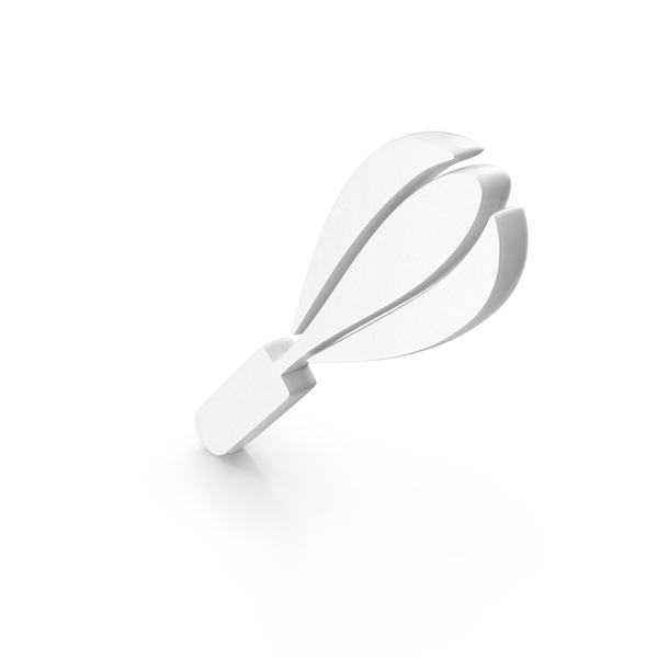 Whisk Icon White PNG & PSD Images