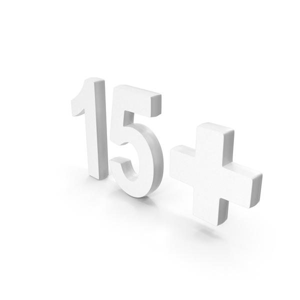 Symbols: White 15+ Age Restriction Symbol PNG & PSD Images Symbols: White 15+ Age Restriction Symbol PNG & PSD Images