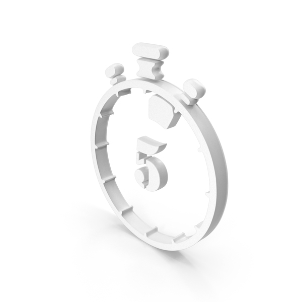 Symbols: White 5 Seconds Timer Stop Watch Symbol PNG & PSD Images Symbols: White 5 Seconds Timer Stop Watch Symbol PNG & PSD Images