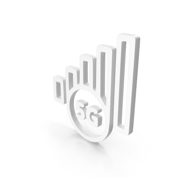Symbols: White 5G Network Signal Icon PNG & PSD Images Symbols: White 5G Network Signal Icon PNG & PSD Images