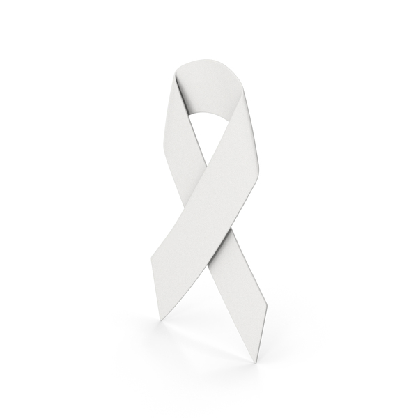 Symbols: White Aids Week Ribbon Symbol PNG & PSD Images