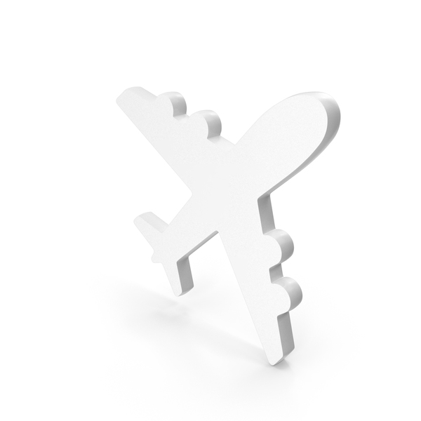 Symbols: White Airplane Symbol PNG & PSD Images Symbols: White Airplane Symbol PNG & PSD Images