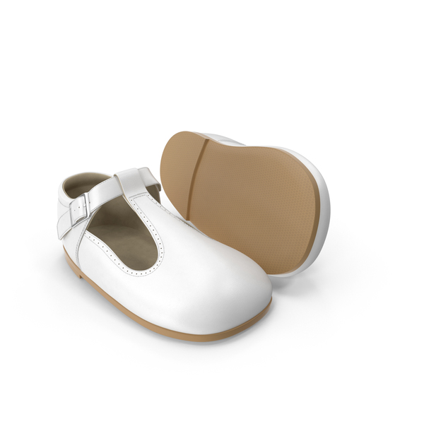 White Baby Shoes PNG & PSD Images