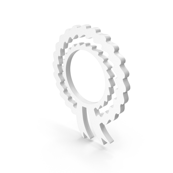 Symbols: White Badge Symbol PNG & PSD Images