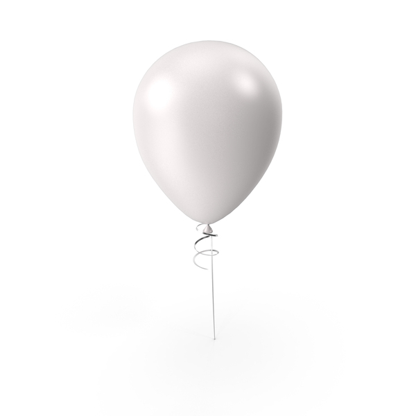 White Balloon PNG Images & PSDs for Download | PixelSquid - S12301375E