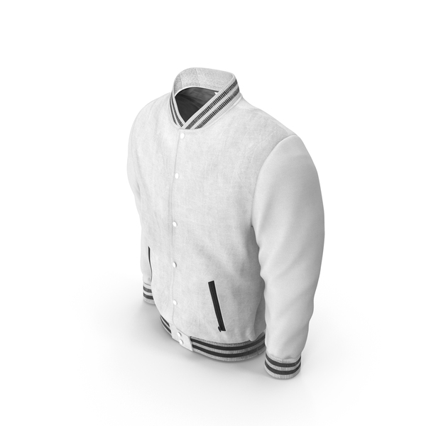 White Baseball Jacket PNG & PSD Images White Baseball Jacket PNG & PSD Images