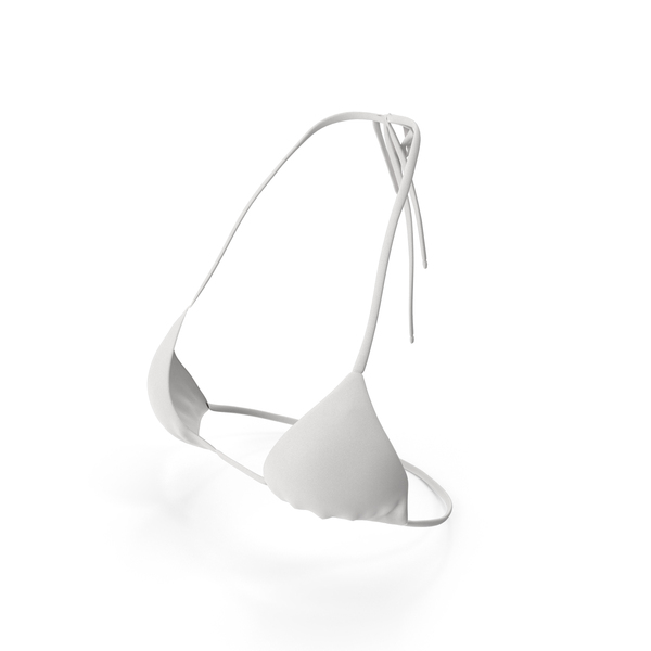 Undergarment: White Bikini Top PNG & PSD Images Undergarment: White Bikini Top PNG & PSD Images