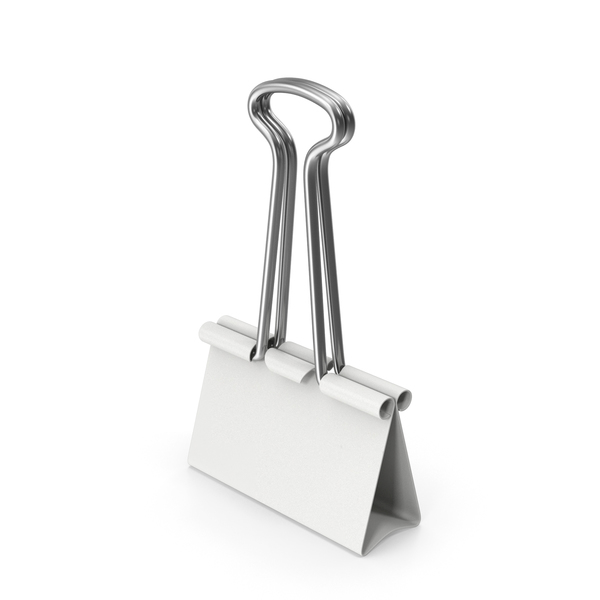 Clips: White Binder Clip PNG & PSD Images