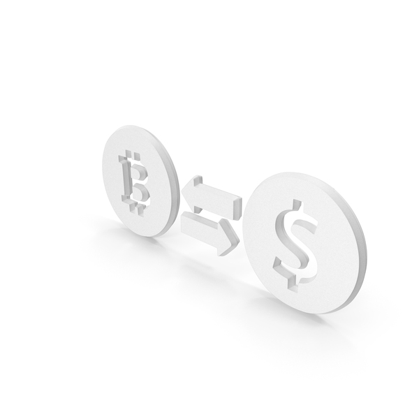 Symbols: White Bitcoin To Dollar Currency Exchange Symbol PNG & PSD Images Symbols: White Bitcoin To Dollar Currency Exchange Symbol PNG & PSD Images